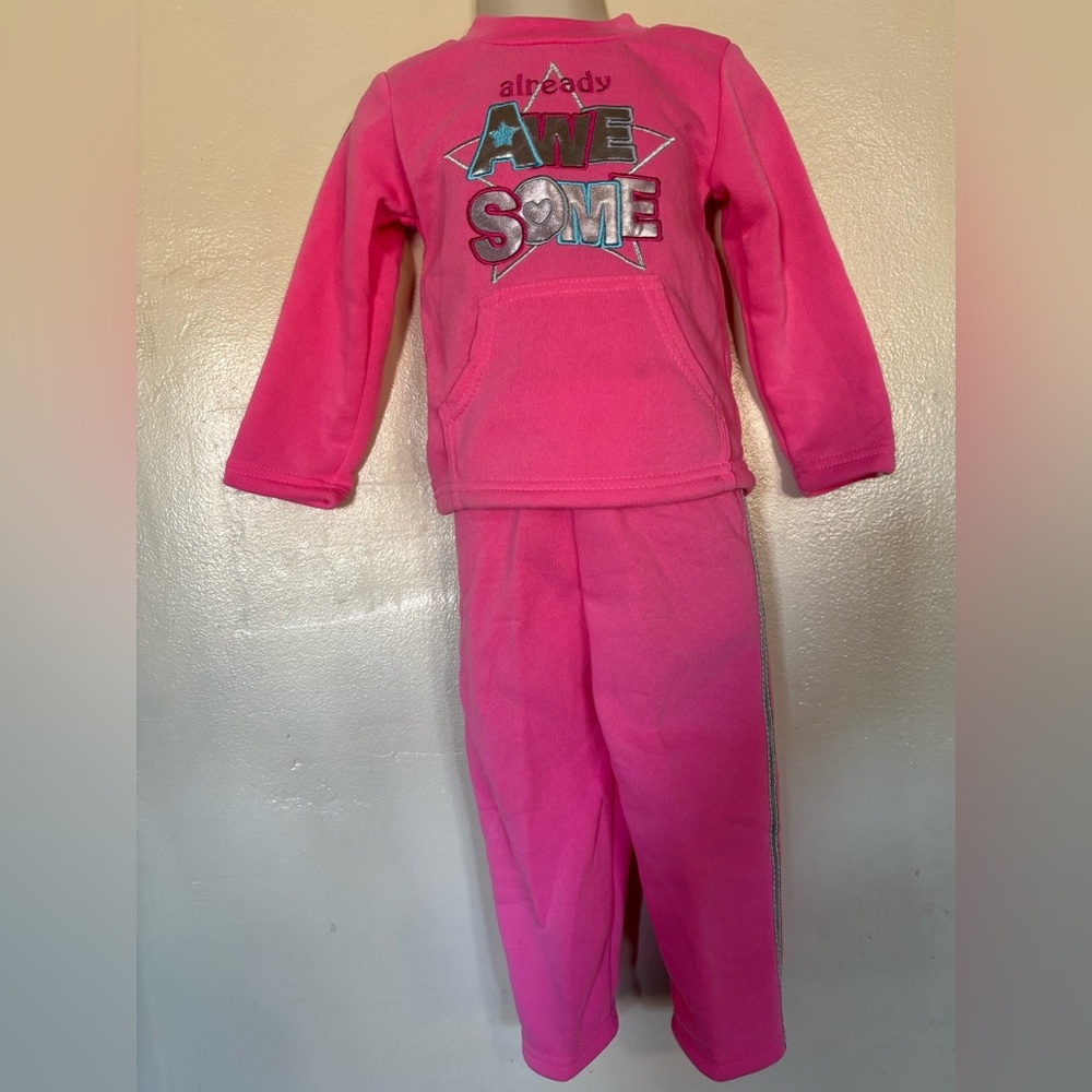 Monpetit Pink "Already Awesome" 2 Piece Set